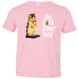 T-Shirts Pink / 2T Go fck yourself Toddler Premium T-Shirt