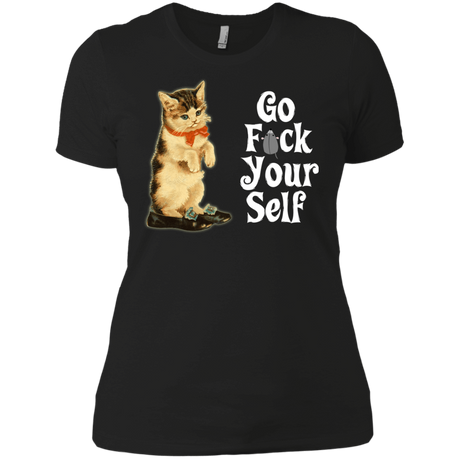 T-Shirts Black / X-Small Go fck yourself Women's Premium T-Shirt