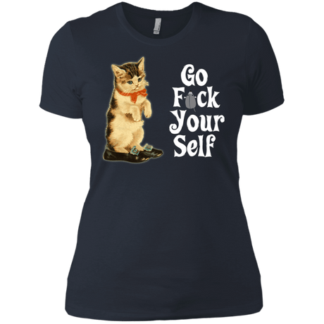 T-Shirts Indigo / X-Small Go fck yourself Women's Premium T-Shirt