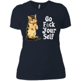T-Shirts Midnight Navy / X-Small Go fck yourself Women's Premium T-Shirt