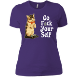 T-Shirts Purple Rush/ / X-Small Go fck yourself Women's Premium T-Shirt