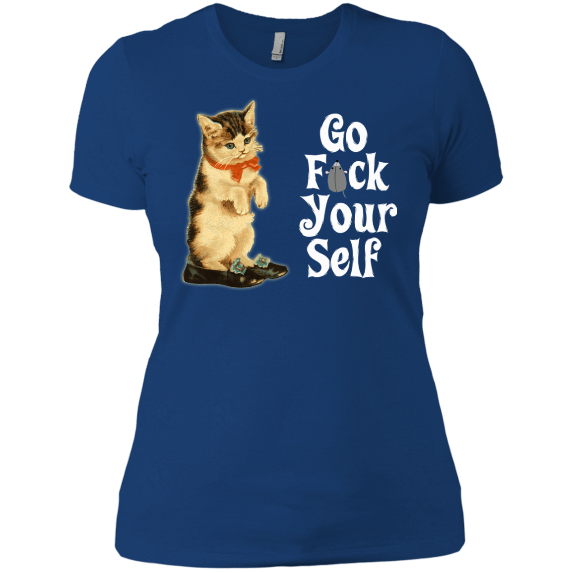 T-Shirts Royal / X-Small Go fck yourself Women's Premium T-Shirt