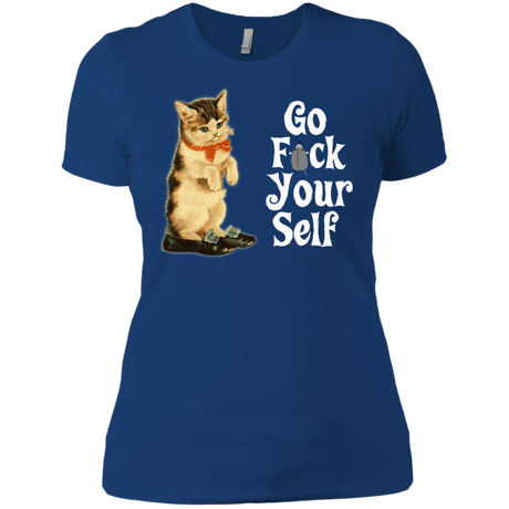 T-Shirts Royal / X-Small Go fck yourself Women's Premium T-Shirt