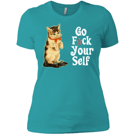 T-Shirts Tahiti Blue / X-Small Go fck yourself Women's Premium T-Shirt
