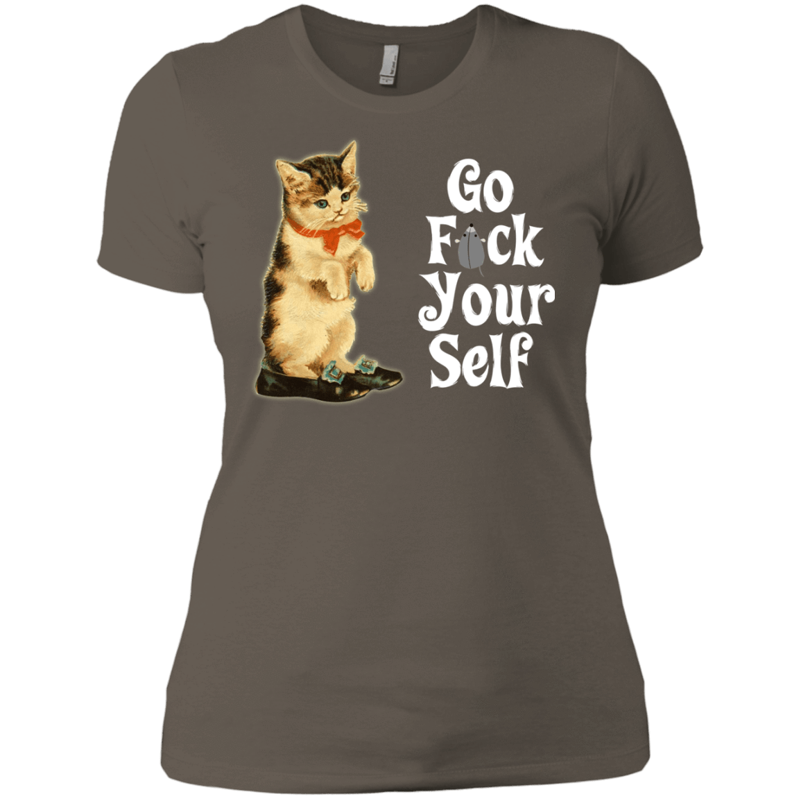 T-Shirts Warm Grey / X-Small Go fck yourself Women's Premium T-Shirt