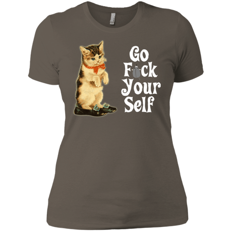T-Shirts Warm Grey / X-Small Go fck yourself Women's Premium T-Shirt