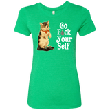 T-Shirts Envy / Small Go fck yourself Women's Triblend T-Shirt