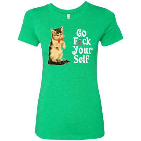 T-Shirts Envy / Small Go fck yourself Women's Triblend T-Shirt