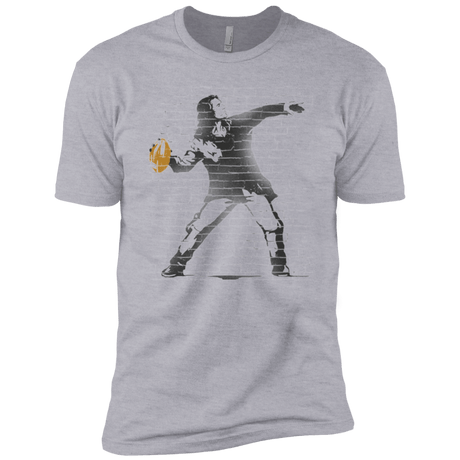 T-Shirts Heather Grey / YXS GO LONG MARK Boys Premium T-Shirt