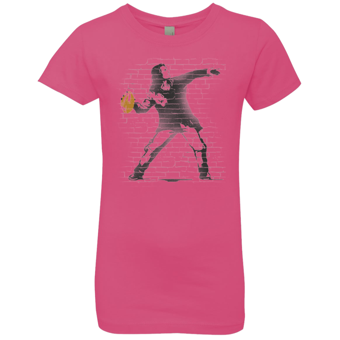 T-Shirts Hot Pink / YXS GO LONG MARK Girls Premium T-Shirt