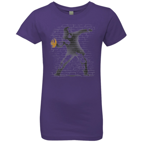 T-Shirts Purple Rush / YXS GO LONG MARK Girls Premium T-Shirt