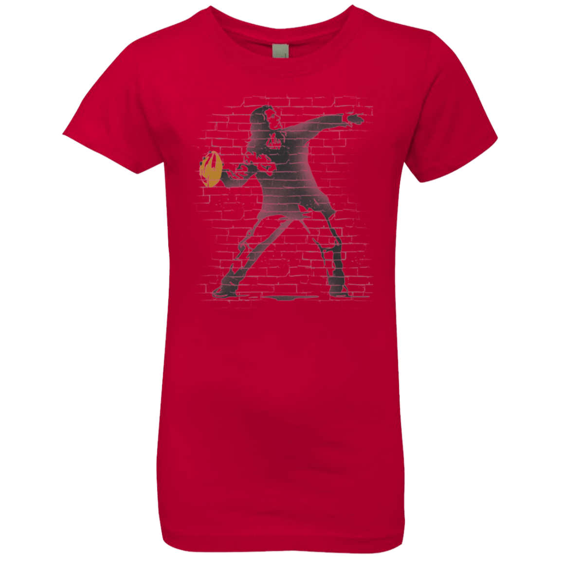 T-Shirts Red / YXS GO LONG MARK Girls Premium T-Shirt