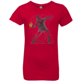 T-Shirts Red / YXS GO LONG MARK Girls Premium T-Shirt