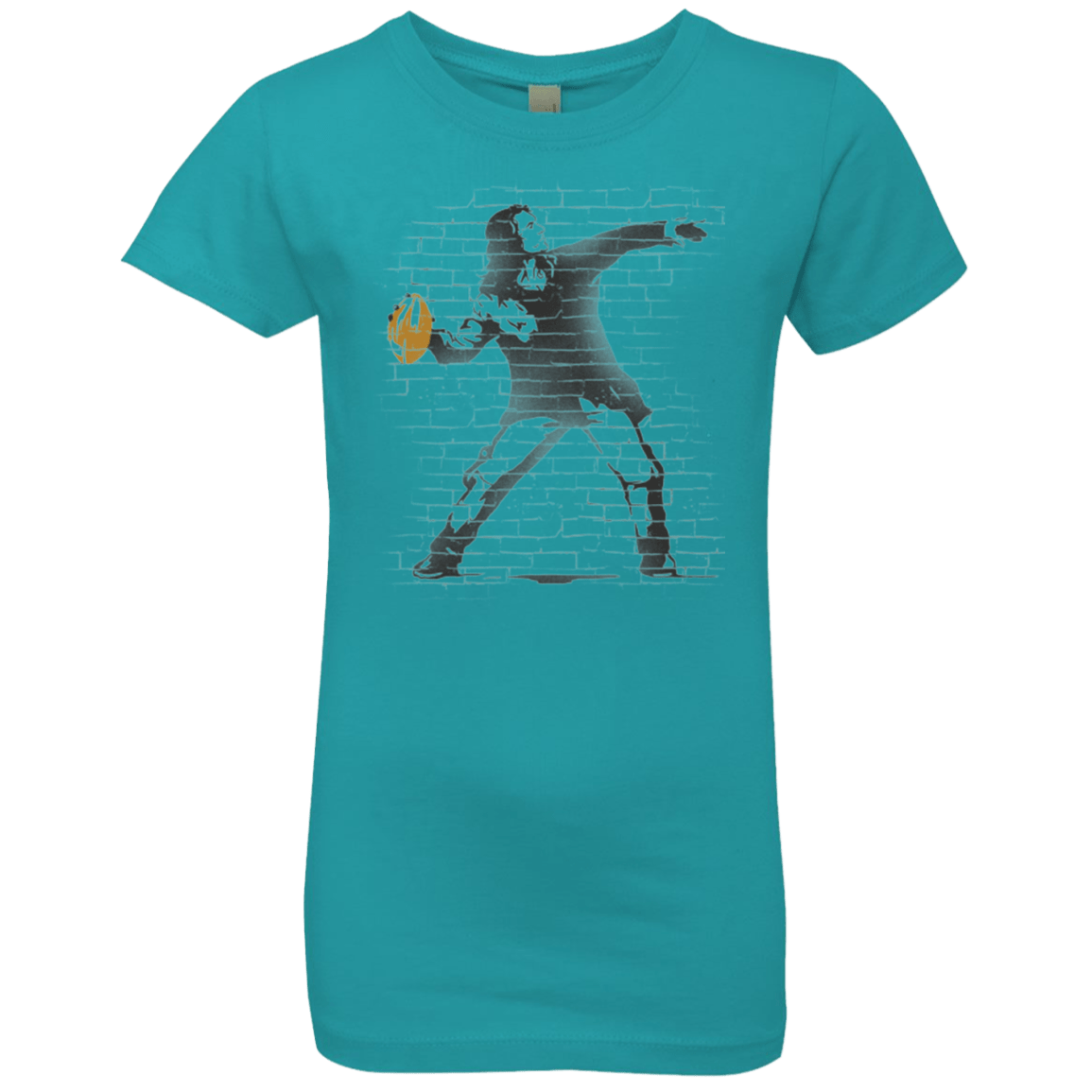 T-Shirts Tahiti Blue / YXS GO LONG MARK Girls Premium T-Shirt