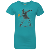 T-Shirts Tahiti Blue / YXS GO LONG MARK Girls Premium T-Shirt