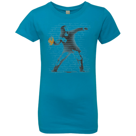 T-Shirts Turquoise / YXS GO LONG MARK Girls Premium T-Shirt