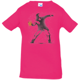 T-Shirts Hot Pink / 6 Months GO LONG MARK Infant Premium T-Shirt