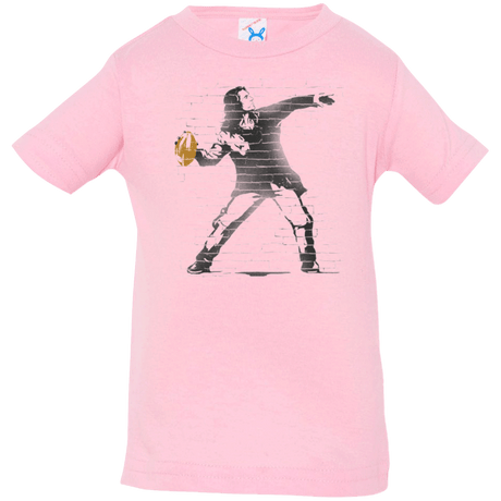 T-Shirts Pink / 6 Months GO LONG MARK Infant Premium T-Shirt