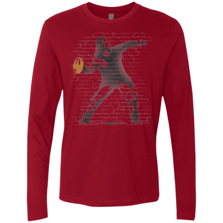 T-Shirts Cardinal / Small GO LONG MARK Men's Premium Long Sleeve