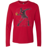 T-Shirts Red / Small GO LONG MARK Men's Premium Long Sleeve