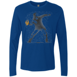 T-Shirts Royal / Small GO LONG MARK Men's Premium Long Sleeve