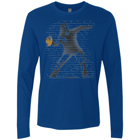 T-Shirts Royal / Small GO LONG MARK Men's Premium Long Sleeve