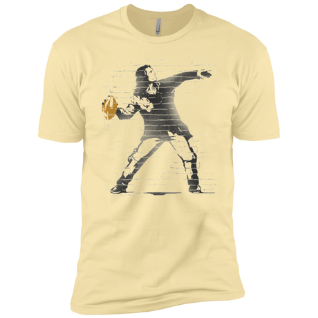 T-Shirts Banana Cream / X-Small GO LONG MARK Men's Premium T-Shirt