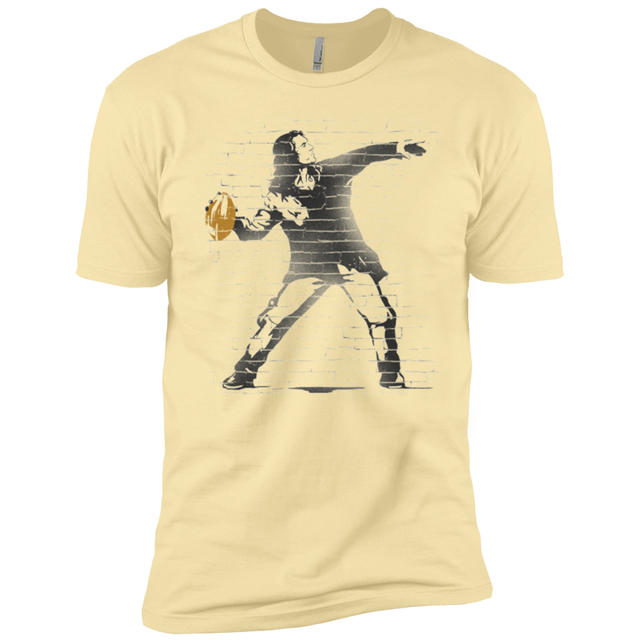 T-Shirts Banana Cream / X-Small GO LONG MARK Men's Premium T-Shirt