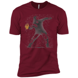 T-Shirts Cardinal / X-Small GO LONG MARK Men's Premium T-Shirt