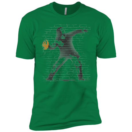 T-Shirts Kelly Green / X-Small GO LONG MARK Men's Premium T-Shirt