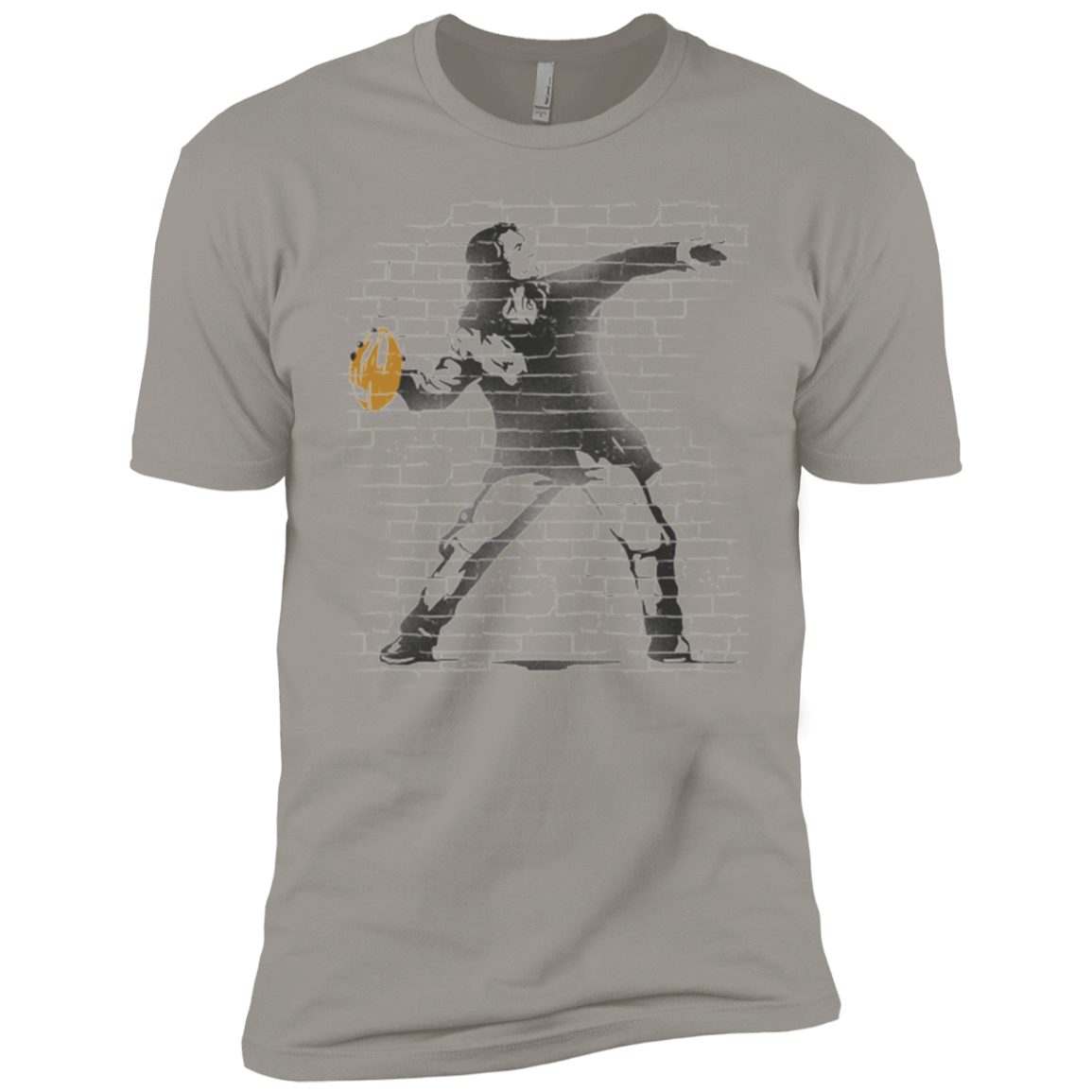 T-Shirts Light Grey / X-Small GO LONG MARK Men's Premium T-Shirt