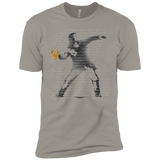 T-Shirts Light Grey / X-Small GO LONG MARK Men's Premium T-Shirt