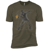 T-Shirts Military Green / X-Small GO LONG MARK Men's Premium T-Shirt