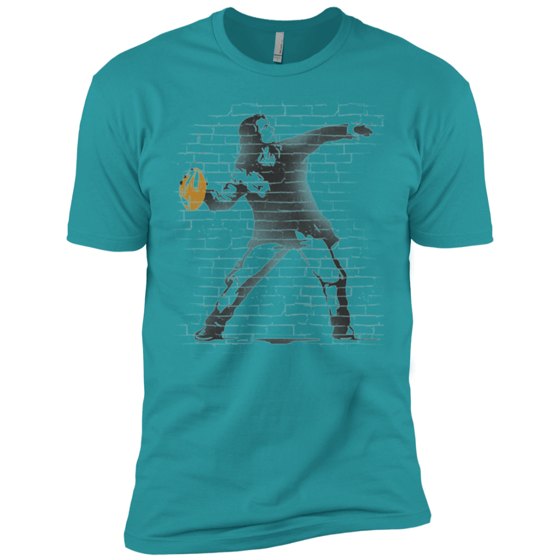 T-Shirts Tahiti Blue / X-Small GO LONG MARK Men's Premium T-Shirt