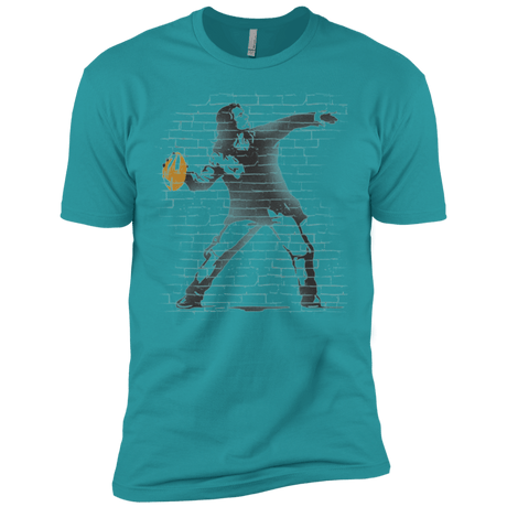 T-Shirts Tahiti Blue / X-Small GO LONG MARK Men's Premium T-Shirt