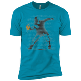 T-Shirts Turquoise / X-Small GO LONG MARK Men's Premium T-Shirt