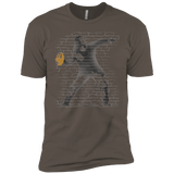 T-Shirts Warm Grey / X-Small GO LONG MARK Men's Premium T-Shirt