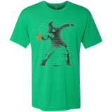 T-Shirts Envy / Small GO LONG MARK Men's Triblend T-Shirt