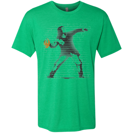 T-Shirts Envy / Small GO LONG MARK Men's Triblend T-Shirt