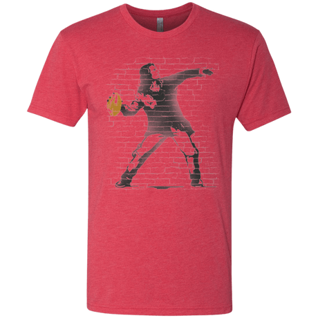 T-Shirts Vintage Red / Small GO LONG MARK Men's Triblend T-Shirt