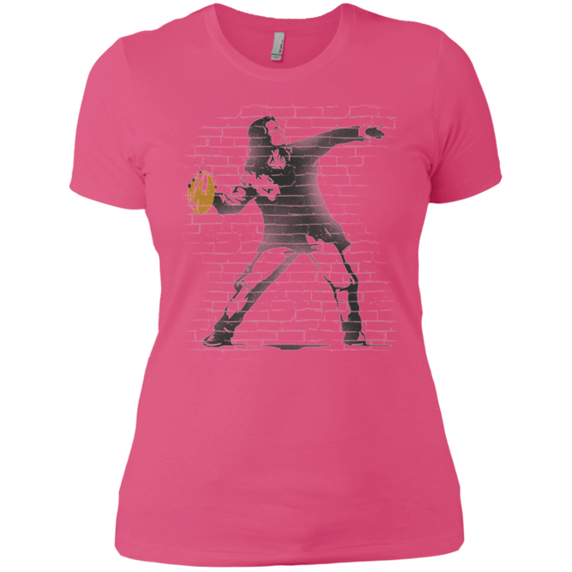 T-Shirts Hot Pink / X-Small GO LONG MARK Women's Premium T-Shirt