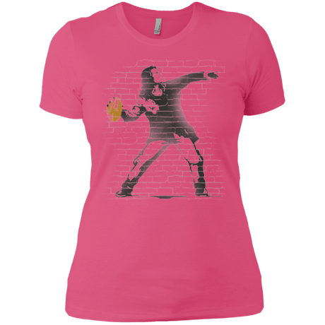 T-Shirts Hot Pink / X-Small GO LONG MARK Women's Premium T-Shirt