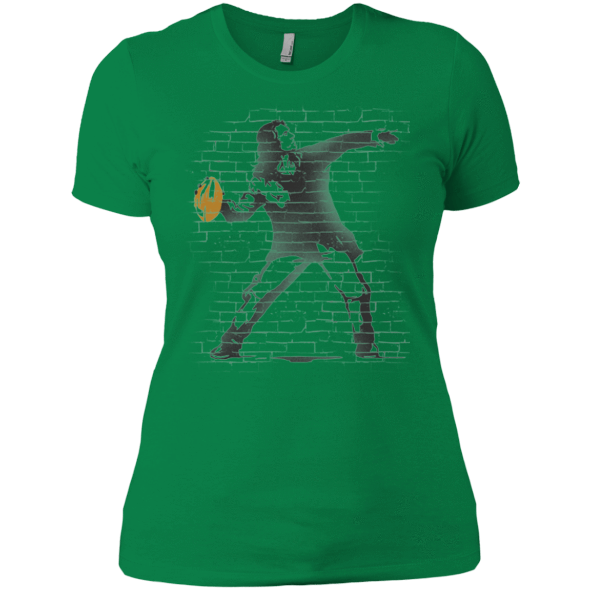 T-Shirts Kelly Green / X-Small GO LONG MARK Women's Premium T-Shirt