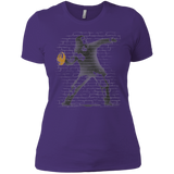 T-Shirts Purple Rush/ / X-Small GO LONG MARK Women's Premium T-Shirt