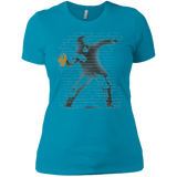 T-Shirts Turquoise / X-Small GO LONG MARK Women's Premium T-Shirt