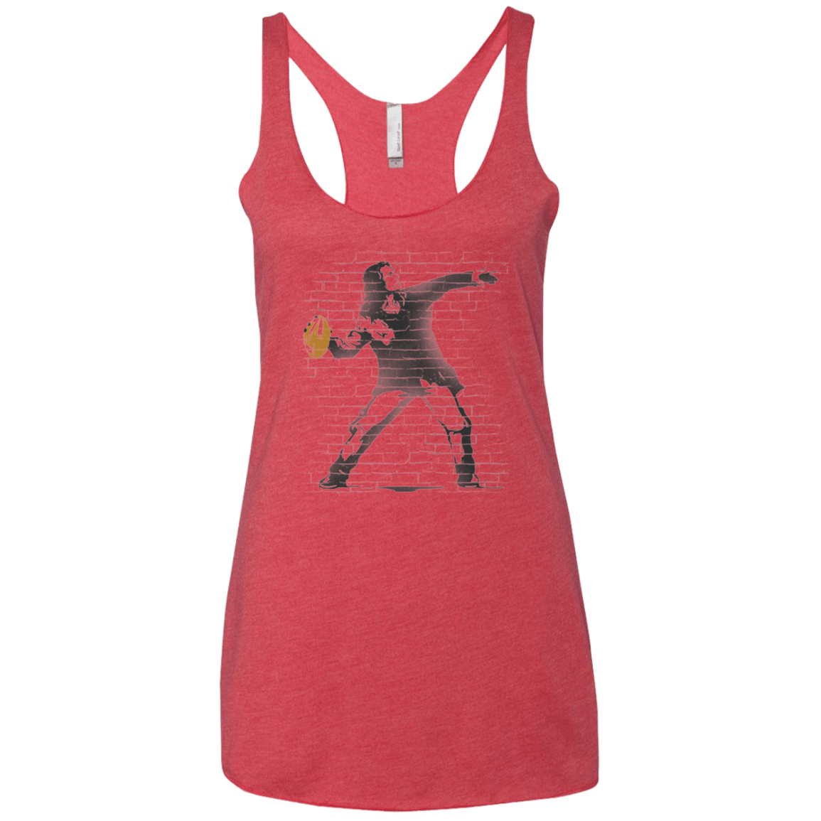 T-Shirts Vintage Red / X-Small GO LONG MARK Women's Triblend Racerback Tank
