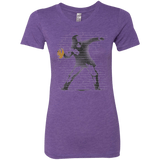 T-Shirts Purple Rush / Small GO LONG MARK Women's Triblend T-Shirt