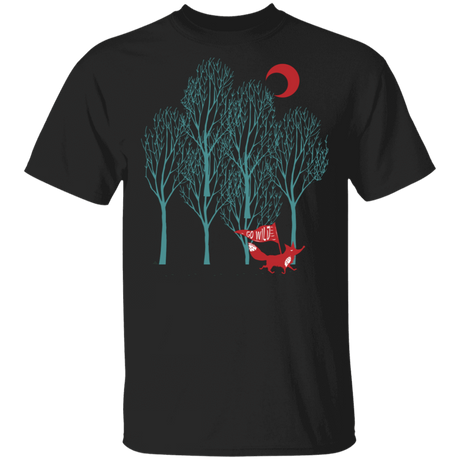 T-Shirts Black / S Go Wild Fox Trot T-Shirt