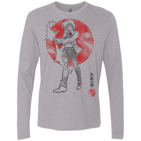 T-Shirts Heather Grey / S Goat Lust Men's Premium Long Sleeve