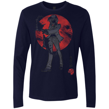 T-Shirts Midnight Navy / S Goat Lust Men's Premium Long Sleeve